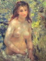 Renoir, Pierre Auguste - Study: Torso, Sunlight Effect
